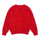 Vibrant Red Knit Sweater